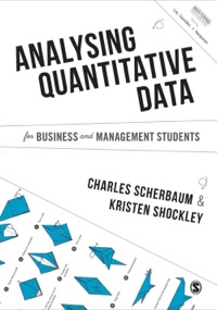 صورة الغلاف: Analysing Quantitative Data for Business and Management Students 1st edition 9781446273524