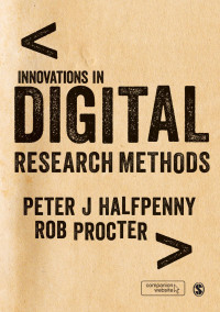 Cover image: Innovations in Digital Research Methods 1st edition 9781446203088