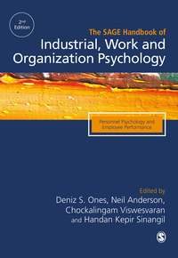 Imagen de portada: The SAGE Handbook of Industrial, Work & Organizational Psychology 2nd edition 9781446207215