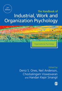 Imagen de portada: The SAGE Handbook of Industrial  Work & Organizational Psychology 2nd edition 9781446207222