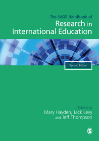 Omslagafbeelding: The SAGE Handbook of Research in International Education 2nd edition 9781446298442