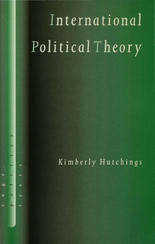 Cover image: International Political Theory 1st edition 9780761955153