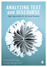 Cover image: Analyzing Text and Discourse 1st edition 9781473913752