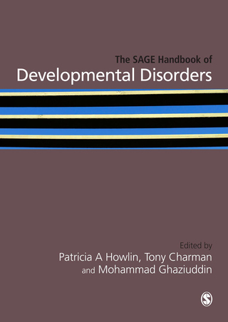 Cover image: The SAGE Handbook of Developmental Disorders 1st edition 9781412944861