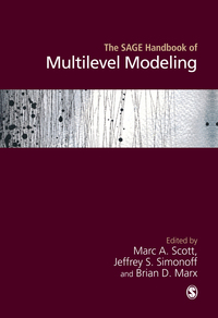 Cover image: The SAGE Handbook of Multilevel Modeling 1st edition 9780857025647