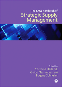 صورة الغلاف: The SAGE Handbook of Strategic Supply Management 1st edition 9781412924085