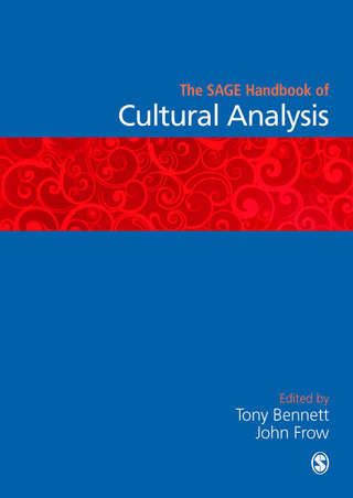 Cover image: The SAGE Handbook of Cultural Analysis 1st edition 9780761942290