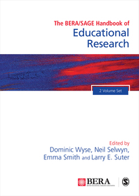 Imagen de portada: The BERA/SAGE Handbook of Educational Research 1st edition 9781473918917