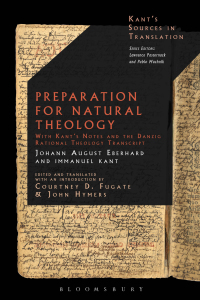 Cover image: Preparation for Natural Theology 1st edition 9781350276604