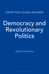 Immagine di copertina: Democracy and Revolutionary Politics 1st edition 9781474224000