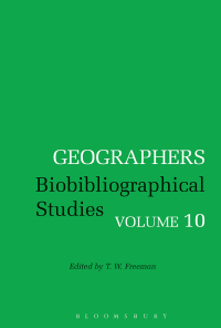 صورة الغلاف: Geographers 1st edition 9781350000667