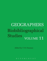 Cover image: Geographers 1st edition 9780720118971