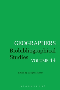 صورة الغلاف: Geographers 1st edition 9781350000605