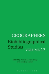 Imagen de portada: Geographers 1st edition 9780720122855