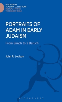 Omslagafbeelding: Portraits of Adam in Early Judaism 1st edition 9781474230315