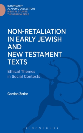 Imagen de portada: Non-Retaliation in Early Jewish and New Testament Texts 1st edition 9781474223805
