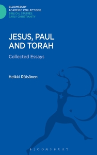 Cover image: Jesus, Paul and Torah 1st edition 9781474230568