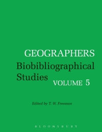صورة الغلاف: Geographers 1st edition 9781350000537