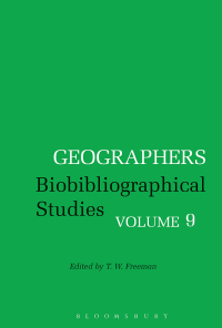 Cover image: Geographers 1st edition 9781350000575