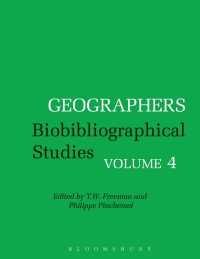 Cover image: Geographers 1st edition 9781350000520