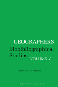 Cover image: Geographers 1st edition 9781350000551