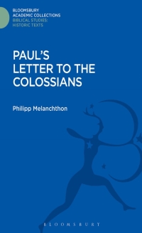 Cover image: Paul's Letter to the Colossians 1st edition 9781474231626