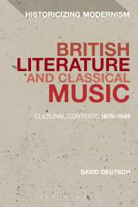Imagen de portada: British Literature and Classical Music 1st edition 9781474235815