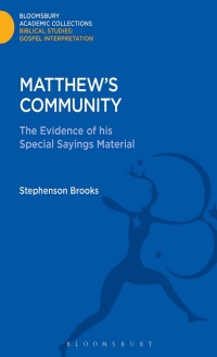 Cover image: Matthew's Community 1st edition 9781474231299
