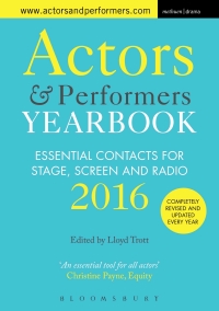 表紙画像: Actors and Performers Yearbook 2016 1st edition 9781474239776