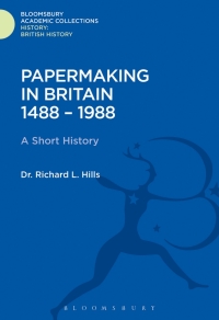 صورة الغلاف: Papermaking in Britain 1488-1988 1st edition 9781474241274