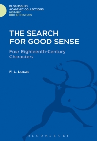 Cover image: The Search for Good Sense 1st edition 9781474241298