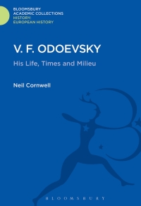 Cover image: V.F. Odoevsky 1st edition 9781474241427