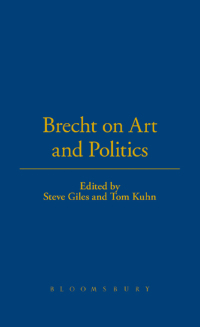 Cover image: Brecht On Art And Politics 1st edition 9780413773531