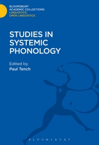 表紙画像: Studies in Systemic Phonology 1st edition 9781474246705