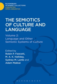 Imagen de portada: The Semiotics of Culture and Language 1st edition 9781474247160
