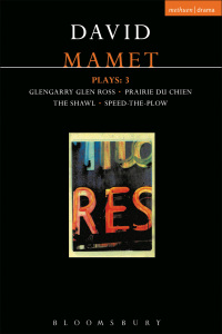 Imagen de portada: Mamet Plays: 3 1st edition 9780413687500