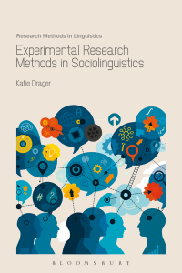 Omslagafbeelding: Experimental Research Methods in Sociolinguistics 1st edition 9781474251785