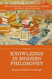 Imagen de portada: Knowledge in Modern Philosophy 1st edition