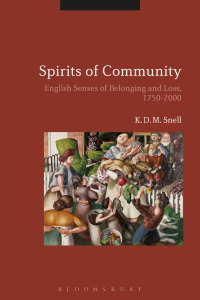 Imagen de portada: Spirits of Community 1st edition 9781474268844