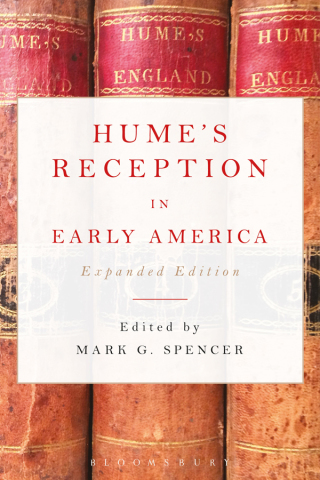Imagen de portada: Hume’s Reception in Early America 1st edition 9781474269018