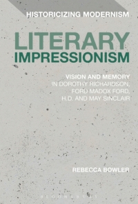 Cover image: Literary Impressionism 1st edition 9781474269056