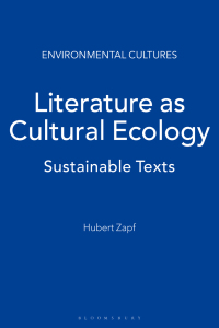Imagen de portada: Literature as Cultural Ecology 1st edition 9781474274654
