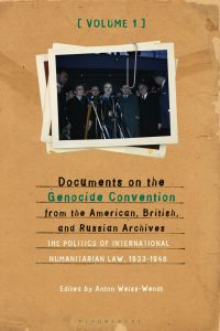 Imagen de portada: Documents on the Genocide Convention from the American, British, and Russian Archives 1st edition