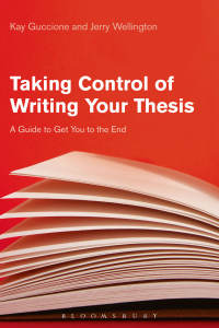 Imagen de portada: Taking Control of Writing Your Thesis 1st edition 9781474282949