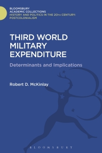 Immagine di copertina: Third World Military Expenditure 1st edition 9780861877218