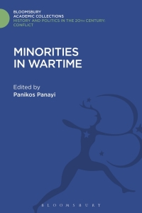 Cover image: Minorities in Wartime 1st edition 9780854963393