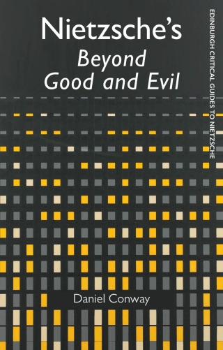 Imagen de portada: Nietzsche's Beyond Good and Evil 1st edition 9781474435451