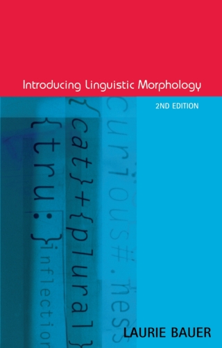 Cover image: Introducing Linguistic Morphology 2nd edition 9780748617050