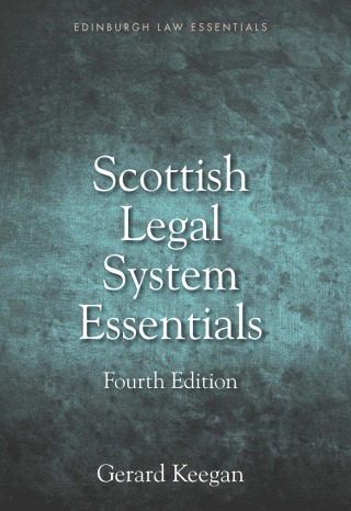 Cover image: Scottish Legal System Essentials 4th edition 9781474466462 