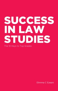 表紙画像: Success in Law Studies 9781845861407